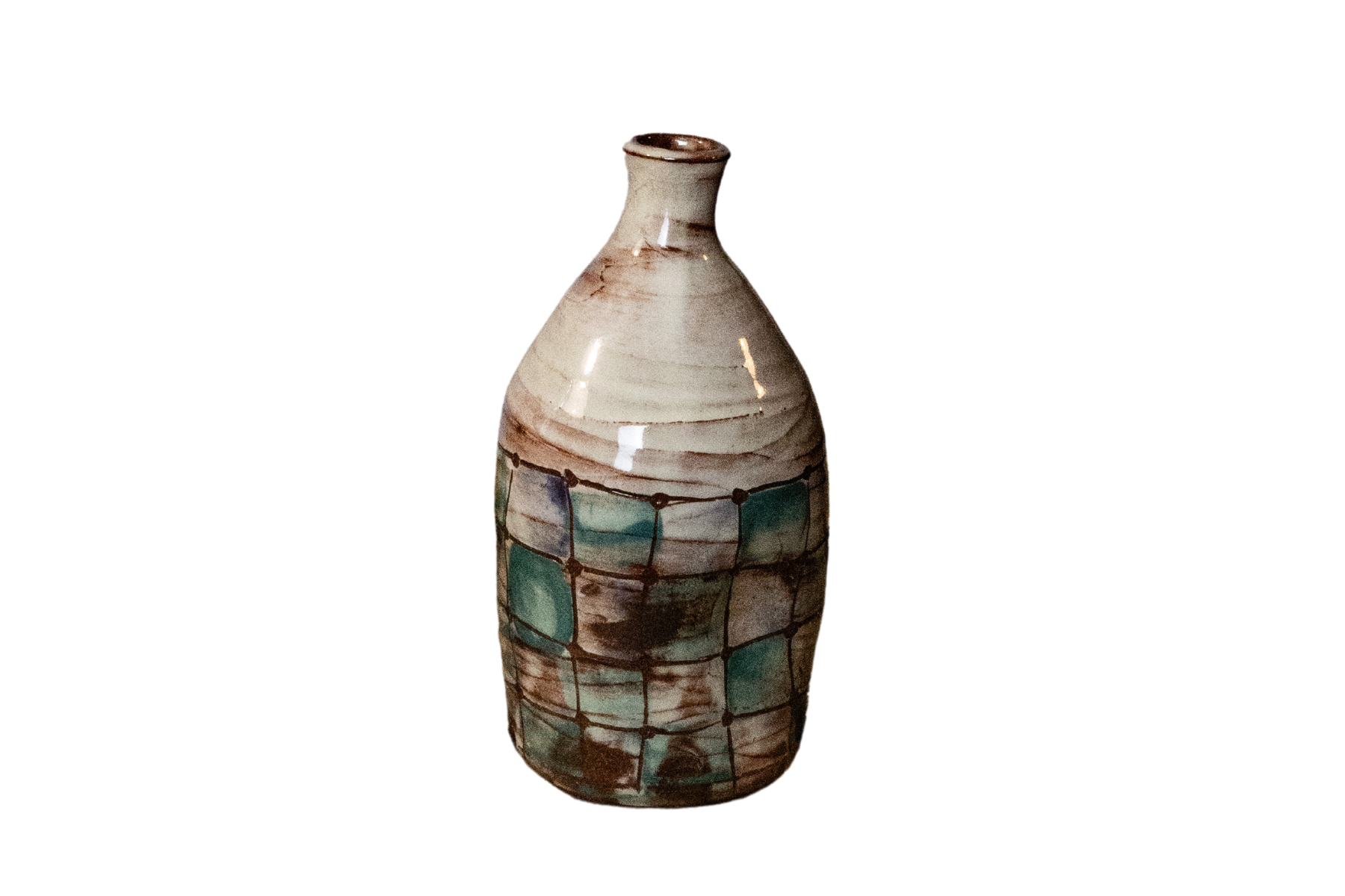 OrientéObjets Alice Bouteille Bleu bottiglia blu piccola