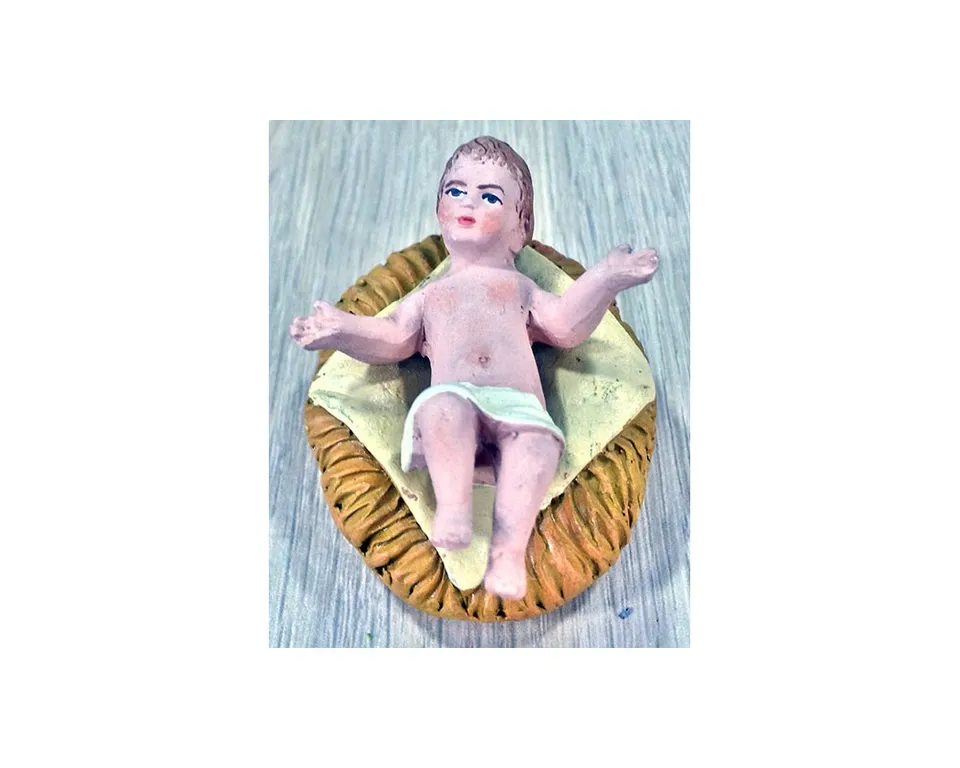 Ditta Montanini T1003 Bambino pastore terracotta 10 cm