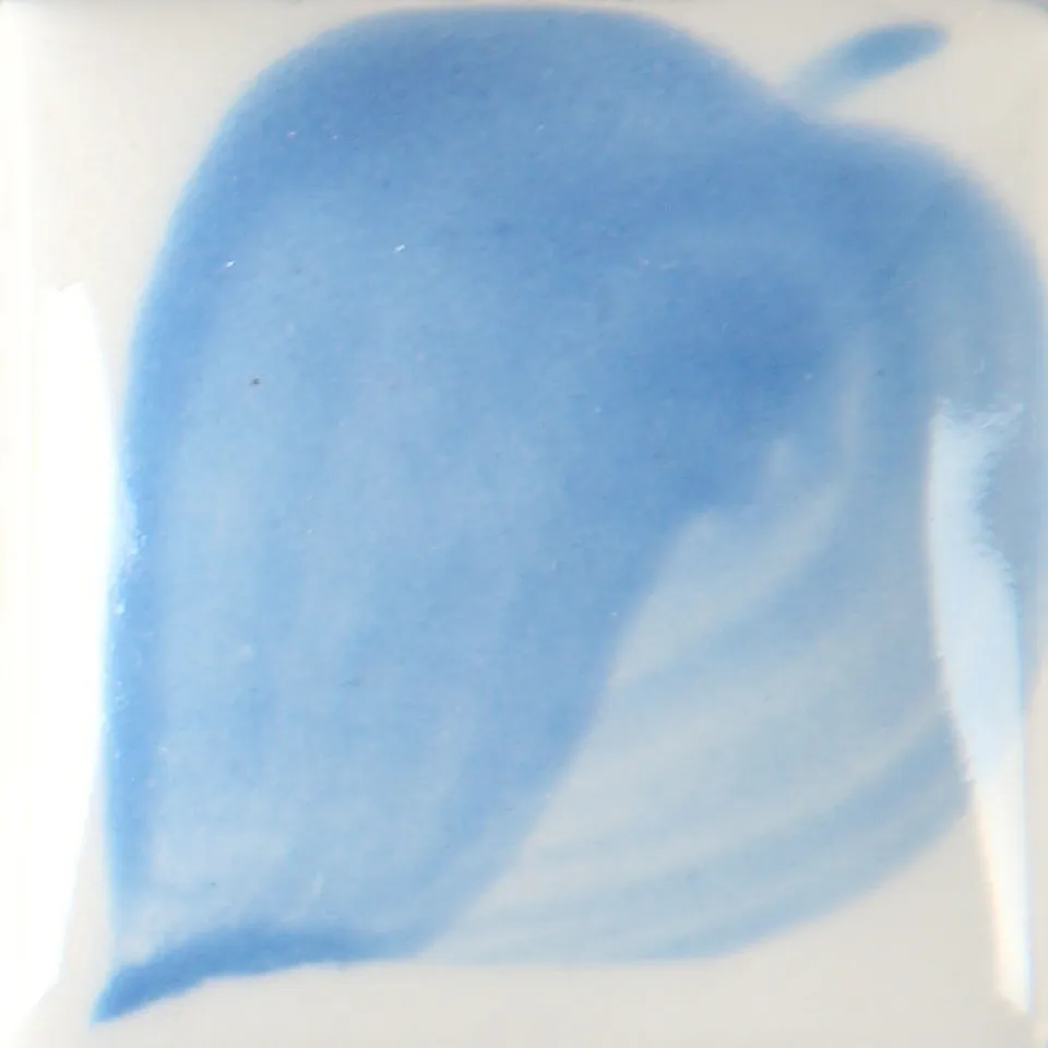 Mayco E-Z Stroke Light Blue ingobbio ceramica azzurro traslucido