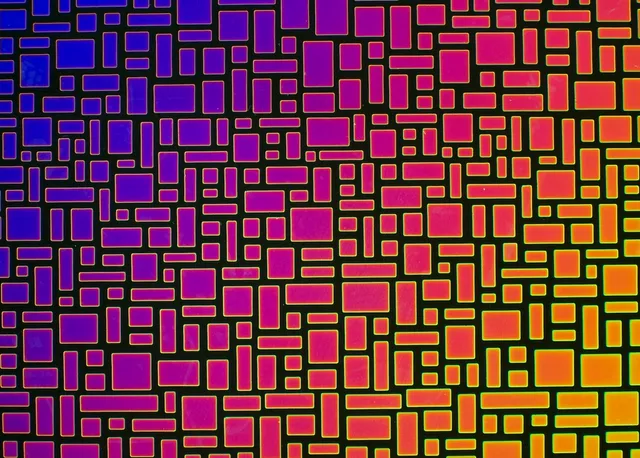 Cbs Borderline Masonry Rainbow #2 vetro fusione quarto foglio