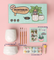 Pott'd Painting Kits Blumentopf-Set Bemalen x2 kit vasi