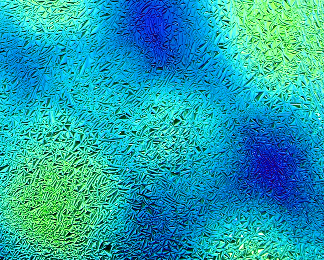 CBS Crinklized Aurora Magenta Green vetro dicroico tondo