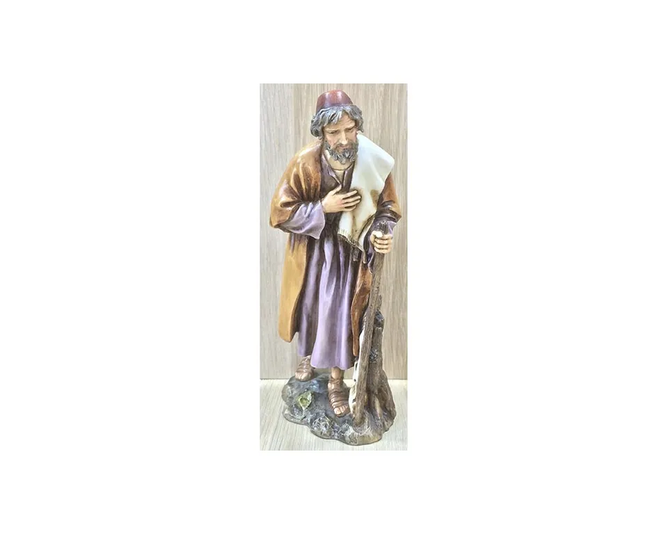 Landi 1505 San Giuseppe 15cm Statua Presepe Resina