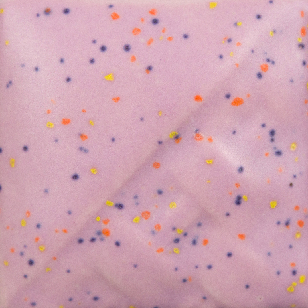 Mayco Stoneware Lilac Speck smalto lilla opaco