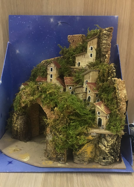 Montanini Presepi 80060 Presepe 27x23x22 cm