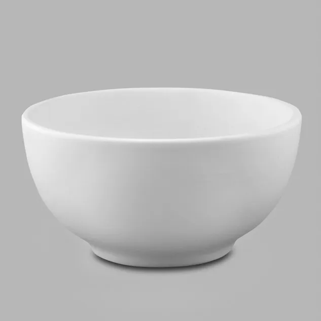 Mayco Earthenware Bisque Rice Bowl ciotola bisquit da decorare