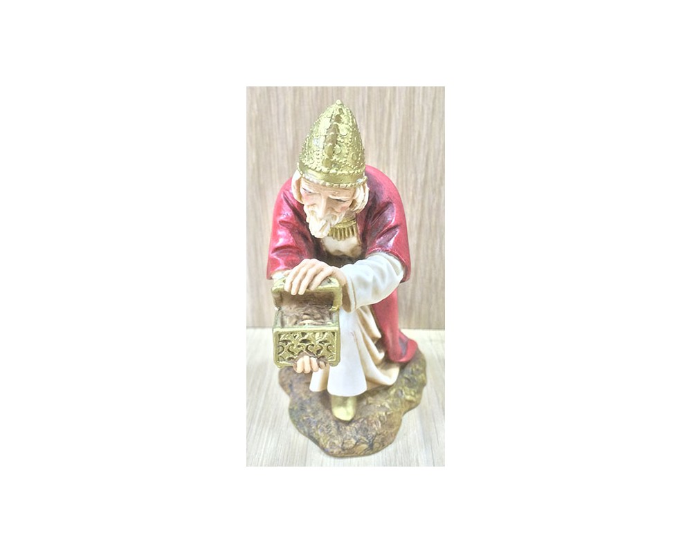 Montanini Pastori Landi 1509 Re Bianco 15 cm statuina