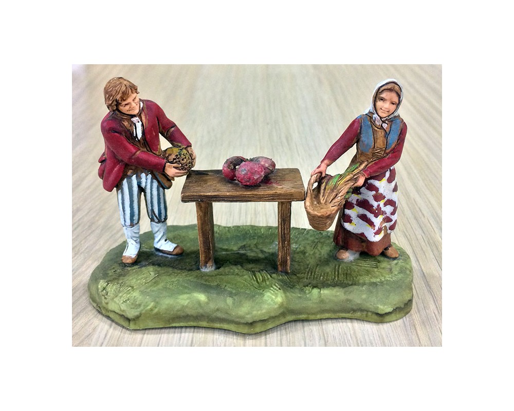 Ditta Montanini Gruppi Landi 0613-02 gruppo presepe