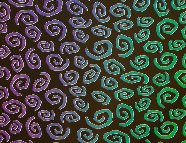 CBS Borderline Spirals vetro dicroico mixture foglio quarto