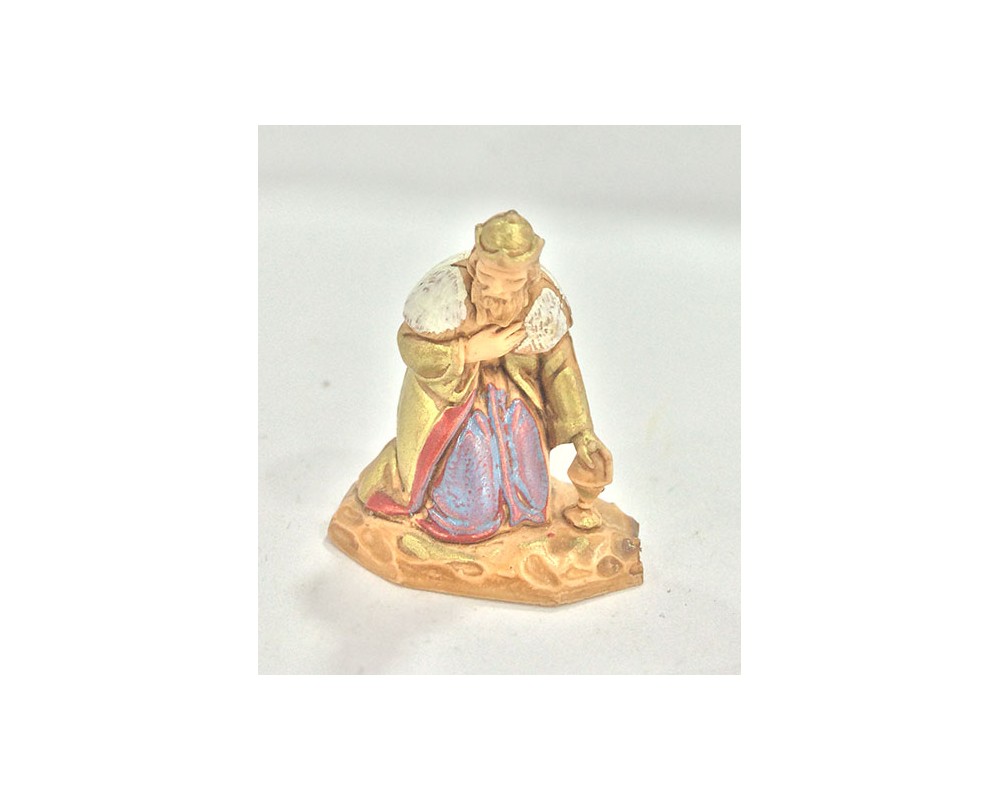 Ditta Montanini Pastori Landi 3507 Re bianco statuina presepe