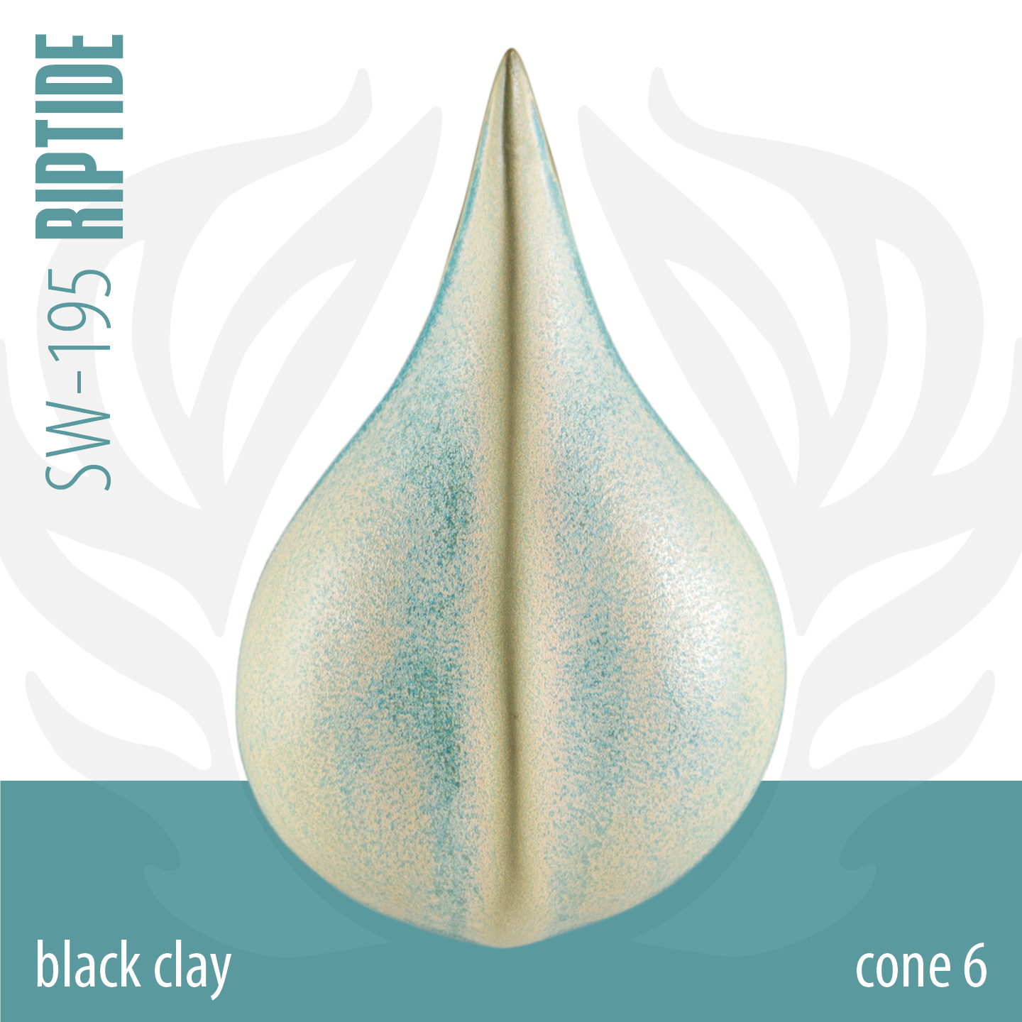 Mayco Foundations Riptide smalto gres opaco effetto texture mat