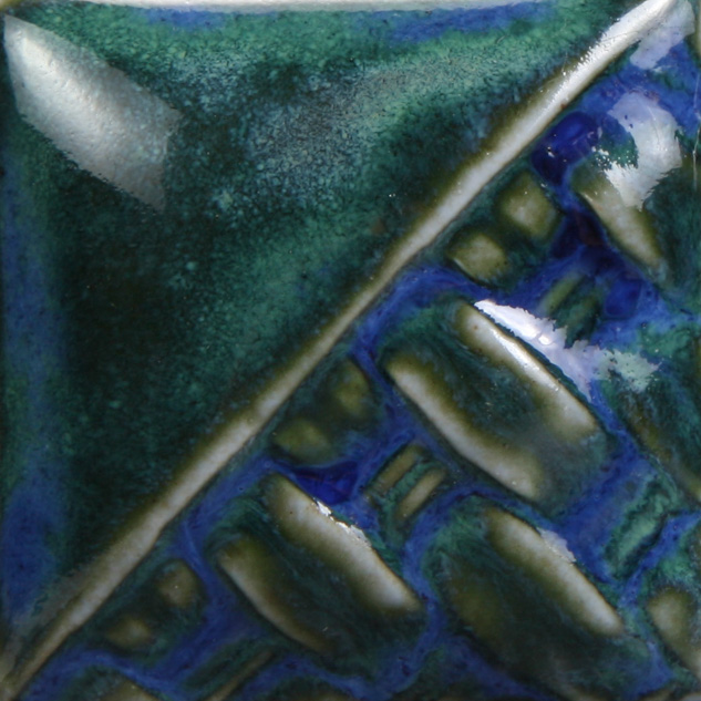 Mayco Foundations Blue Surf smalto ceramica blu