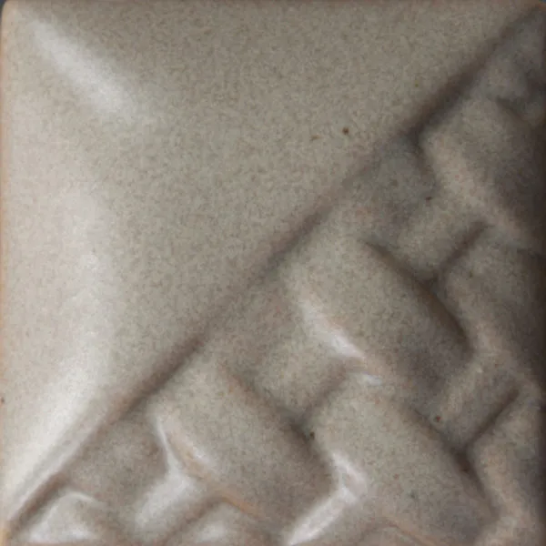 Mayco Stoneware Dunes smalto ceramico bianco opaco texture