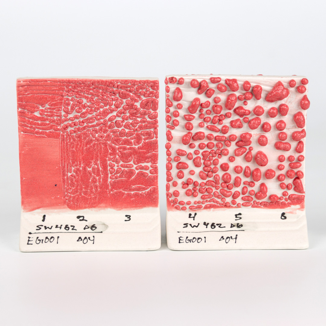 Mayco Ritual Glaze Poppy Moon Rocks smalto gres rosso