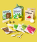 Pott'd Bundles Set Piante da Interno kit argilla piante grasse