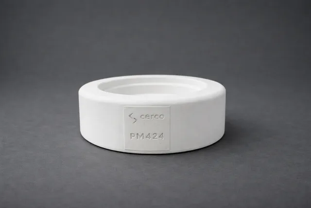 CERCO PM 424 Round Edged Plate stampo gesso ceramica 17,8 cm