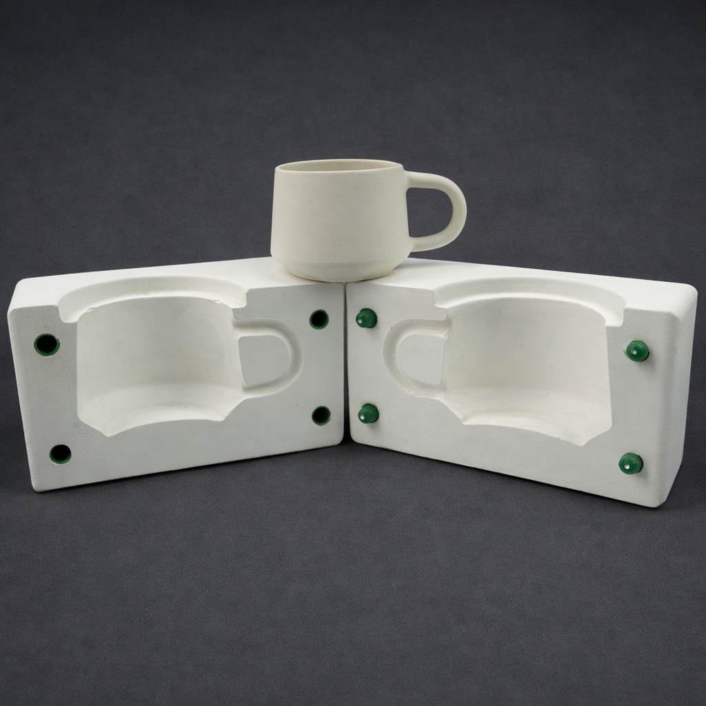 CERCO Plaster Molds PM 250 stampo gesso mug conico con manico