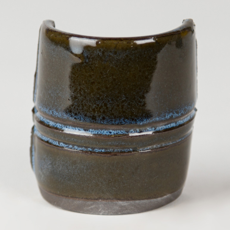 Mayco Foundations Blue Opal smalto lucido blu per tavola