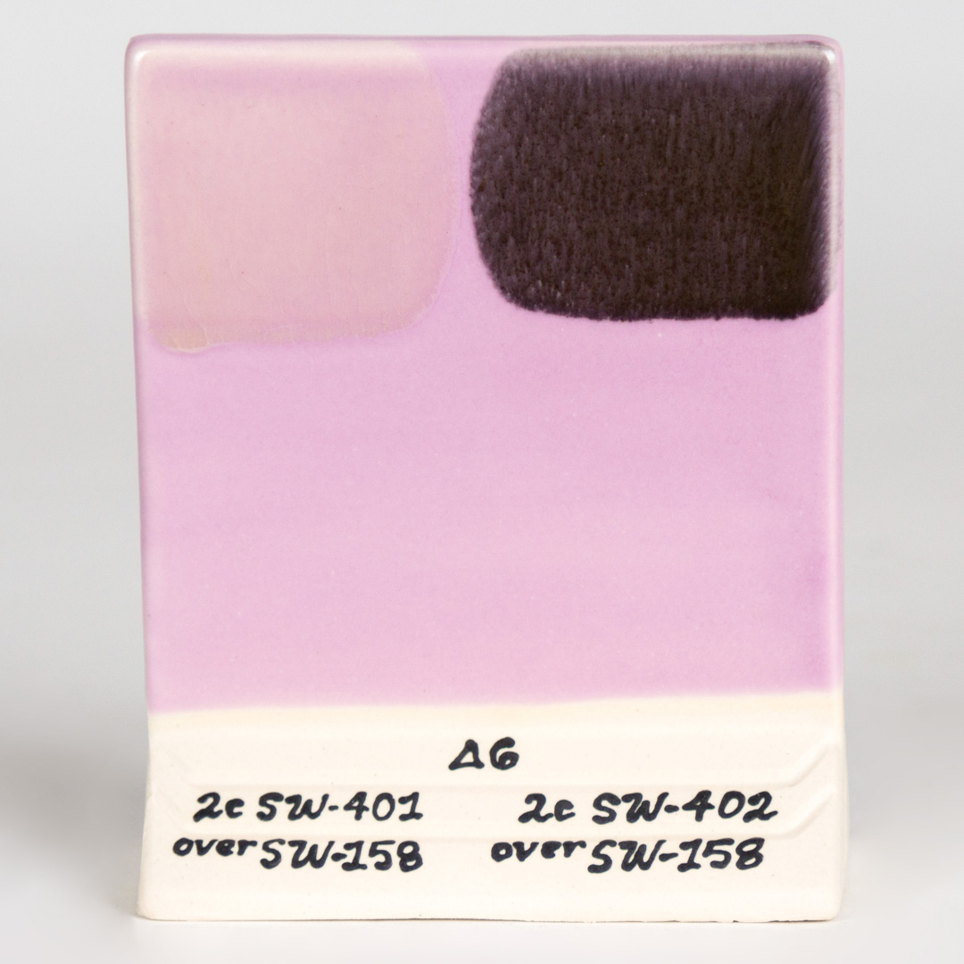 Mayco Foundations Lilac Matte smalto ceramica lilla opaco