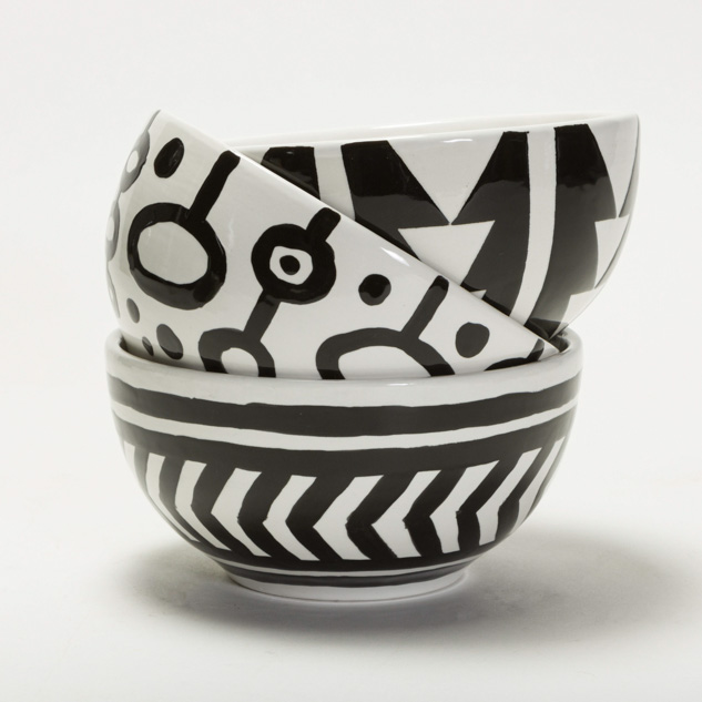 Mayco Earthenware Bisque Rice Bowl ciotola bisquit da decorare