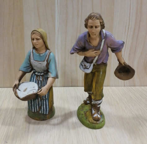 Pastori Landi 1262-05 Statuina Presepe 12 cm resina