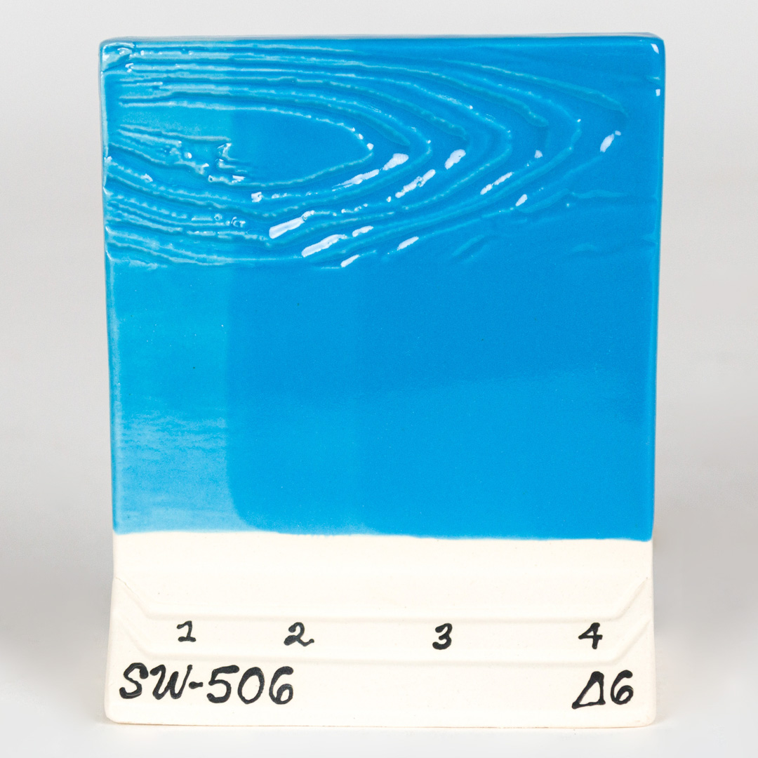 Mayco Foundations Bright Blue Gloss smalto ceramica blu