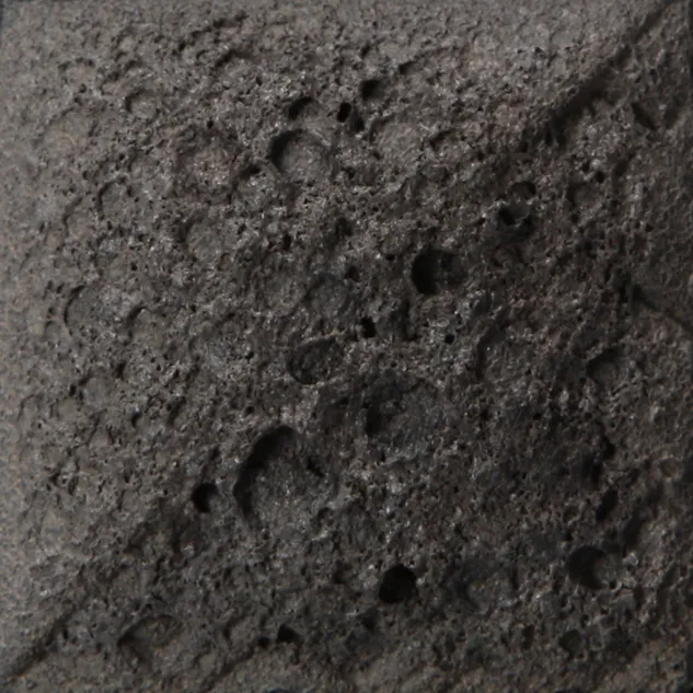 Mayco Stoneware Dark Magma smalto ceramica craterizzato