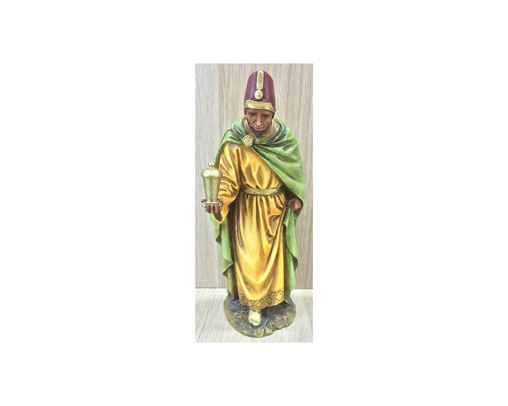 Ditta Montanini Landi 1511 Re saraceno pastore 15 cm resina