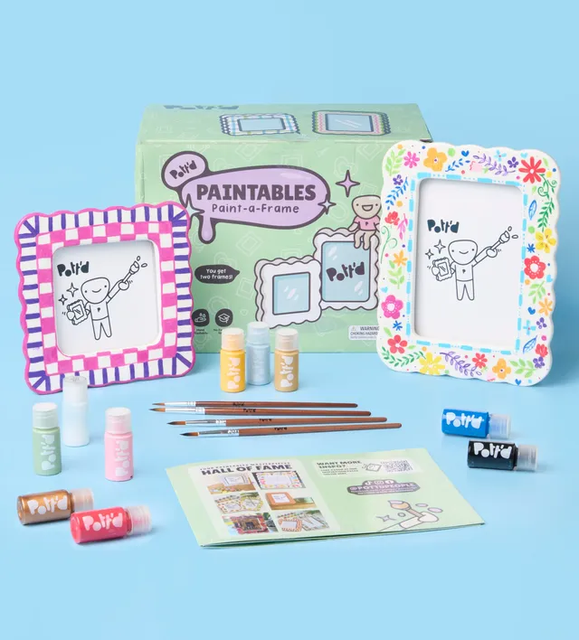 Pott'd Painting Kits Paint-a-Frame x2 kit pittura ceramica