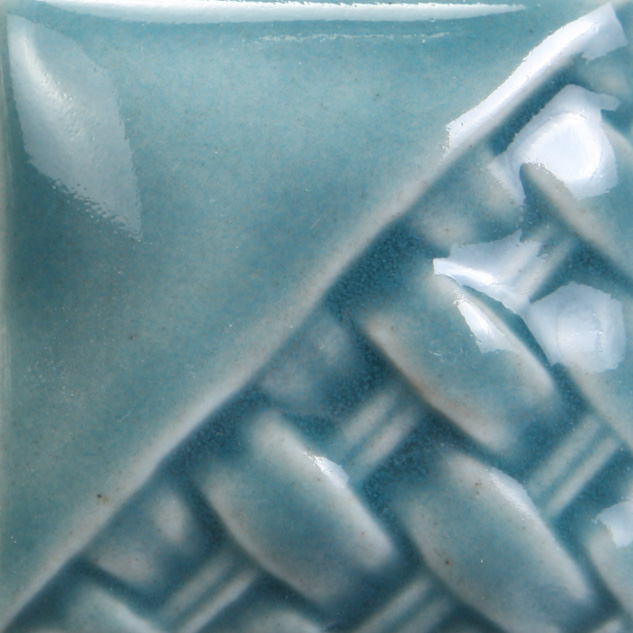 Mayco Foundations Glacier Blue smalto gres azzurro
