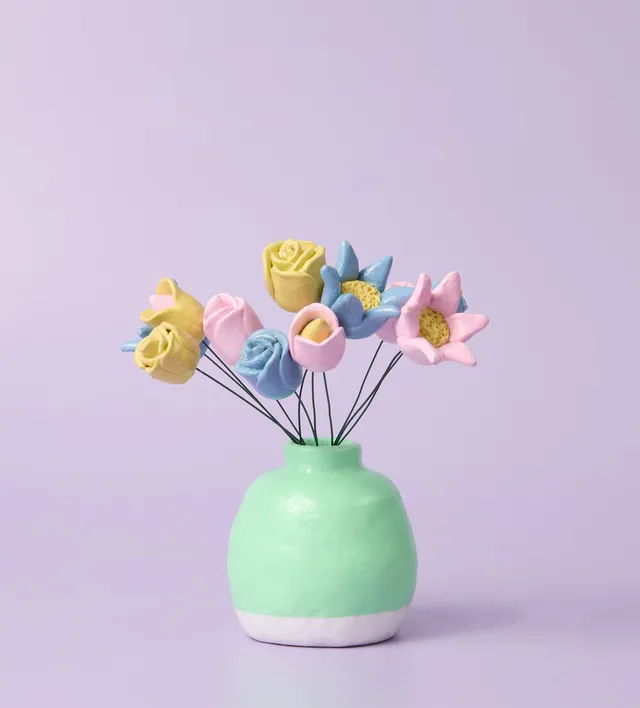 Pott'd Projects Bunches of Love kit ceramica fiori regalo duraturo