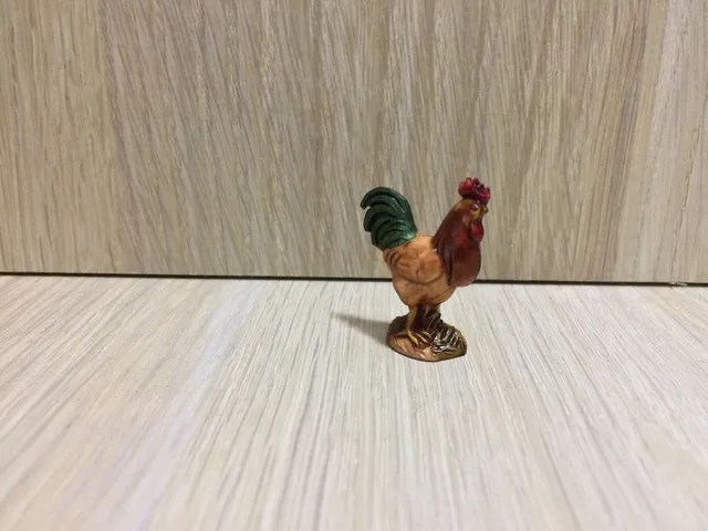 Ditta Montanini 0330-010 Gallo statuina animali presepe