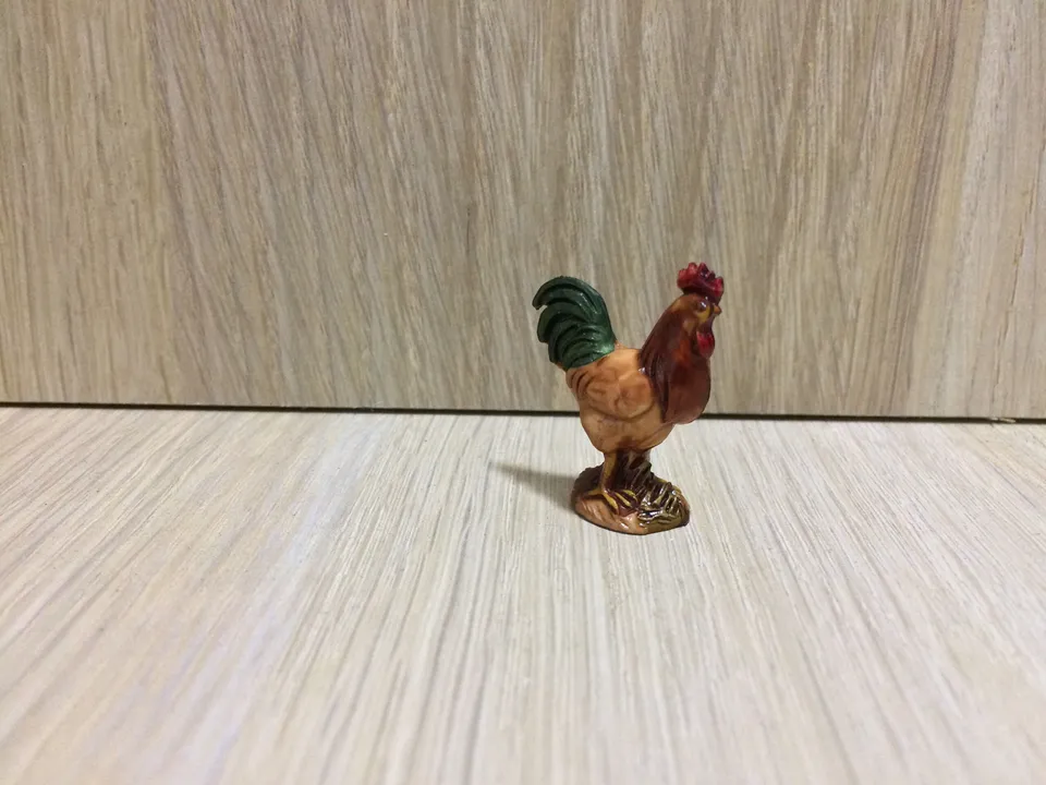 Ditta Montanini 0330-010 Gallo statuina animali presepe