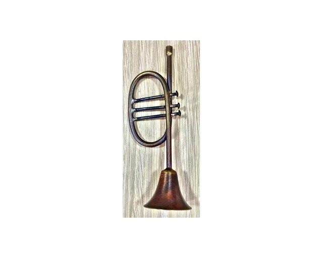 Ditta Montanini Strumenti pastori ST10 Tromba miniatura presepe