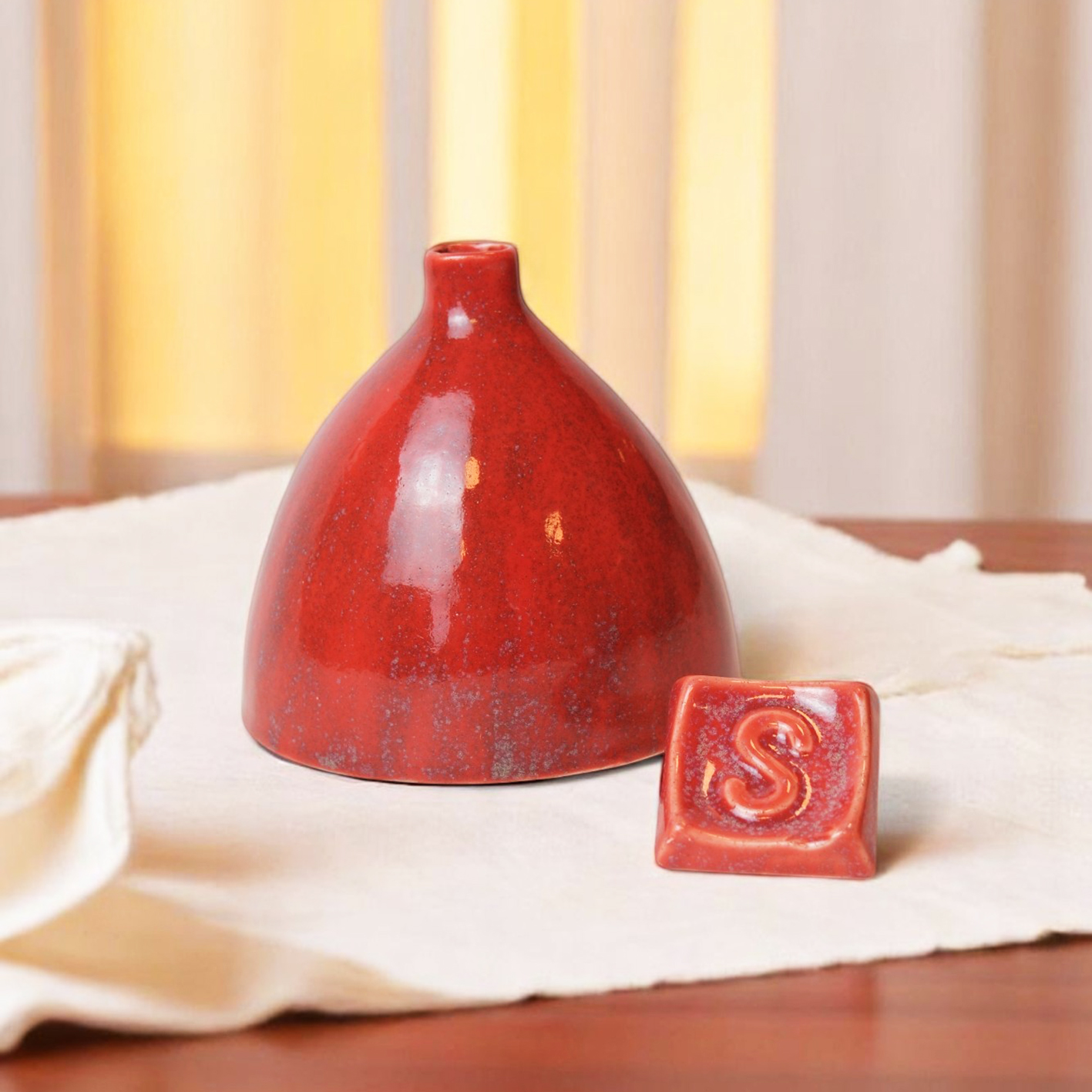 CERCO High Fire Glazes SP 1499 Poppy smalto rosso lucido 500 g