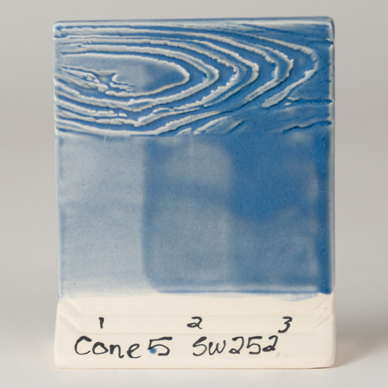 Mayco Foundations Blue Opal smalto lucido blu per tavola
