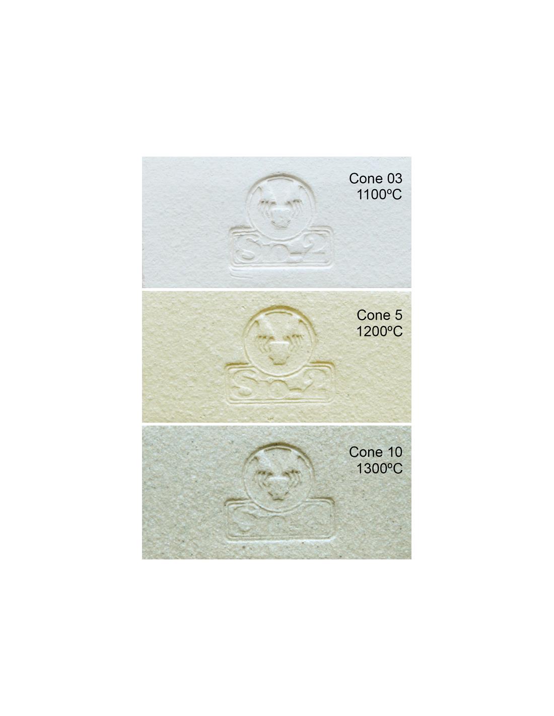 Cerama Impasti ceramici PRAF bianca argilla refrattaria raku