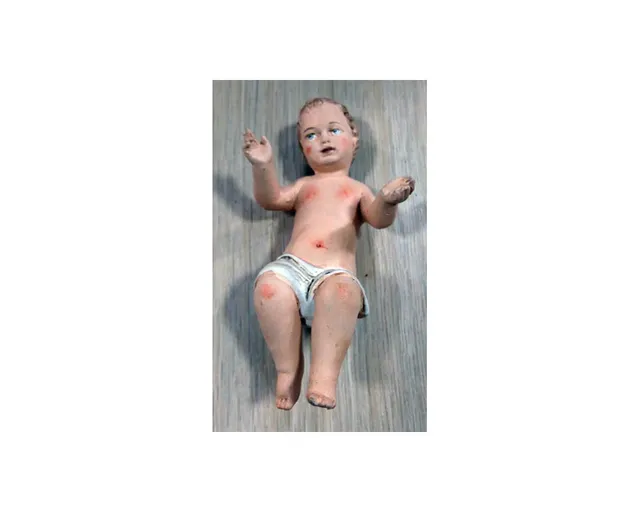 Ditta Montanini Teste di terracotta TV005 Bambino statuina presepe