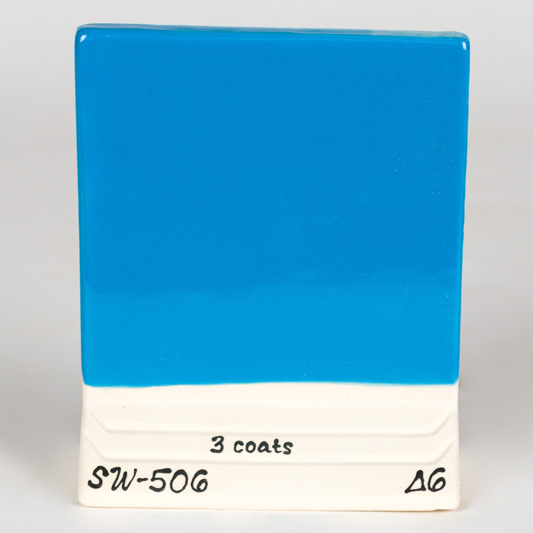 Mayco Foundations Bright Blue Gloss smalto ceramica blu