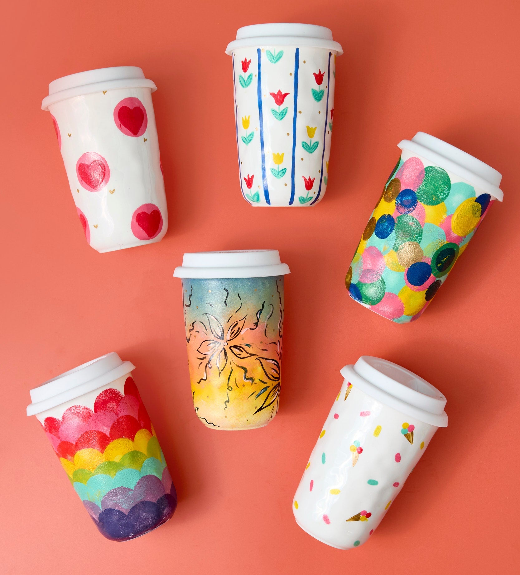 Pott'd Painting Kits POTTDTB0626 travel mug ceramica x2