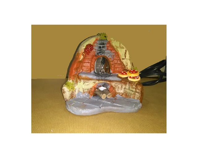 Ditta Montanini LFF10 forno pane terracotta con luce