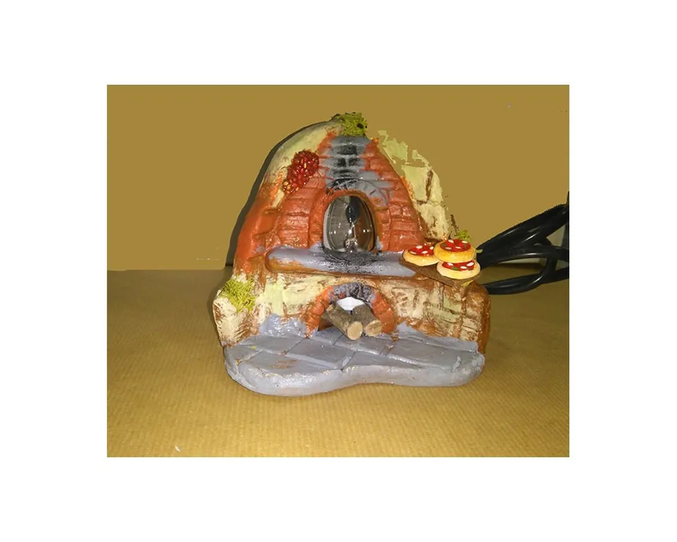 Ditta Montanini LFF10 forno pane terracotta con luce