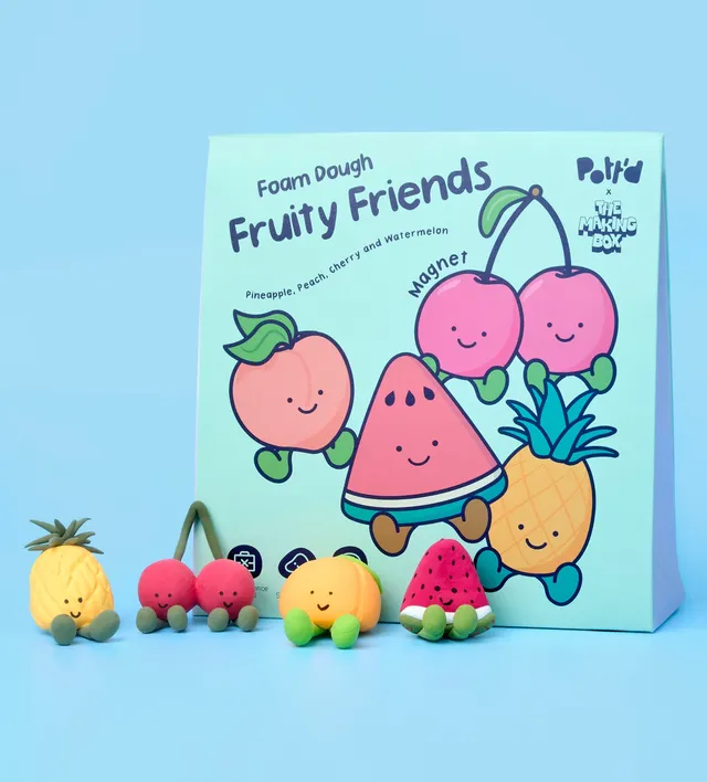Pott'd Projects kit magneti frigo frutta fai da te