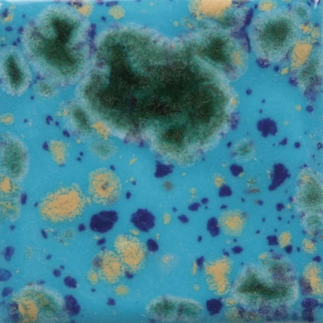 Mayco Jungle Gems Blue Caprice smalto ceramico blu cristalli
