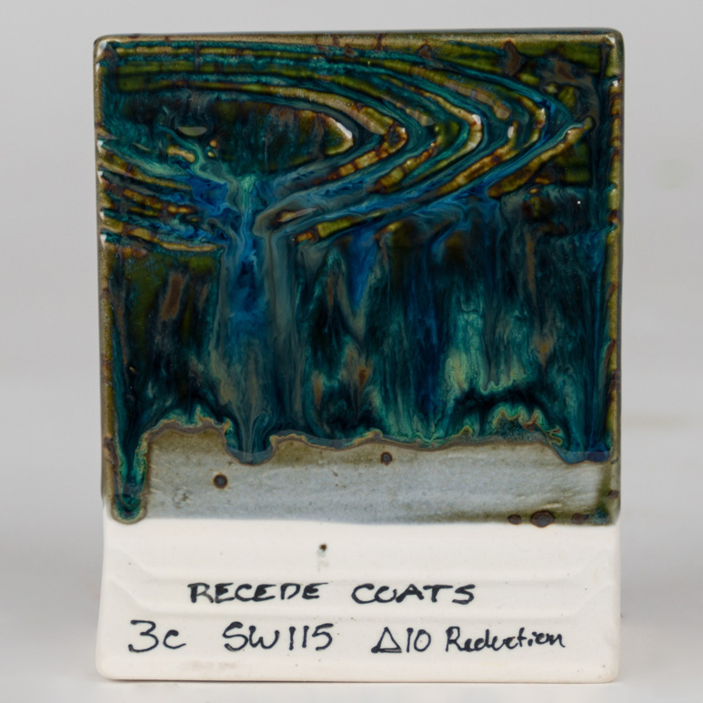 Mayco Foundations Midnight Rain smalto ceramica blu notte