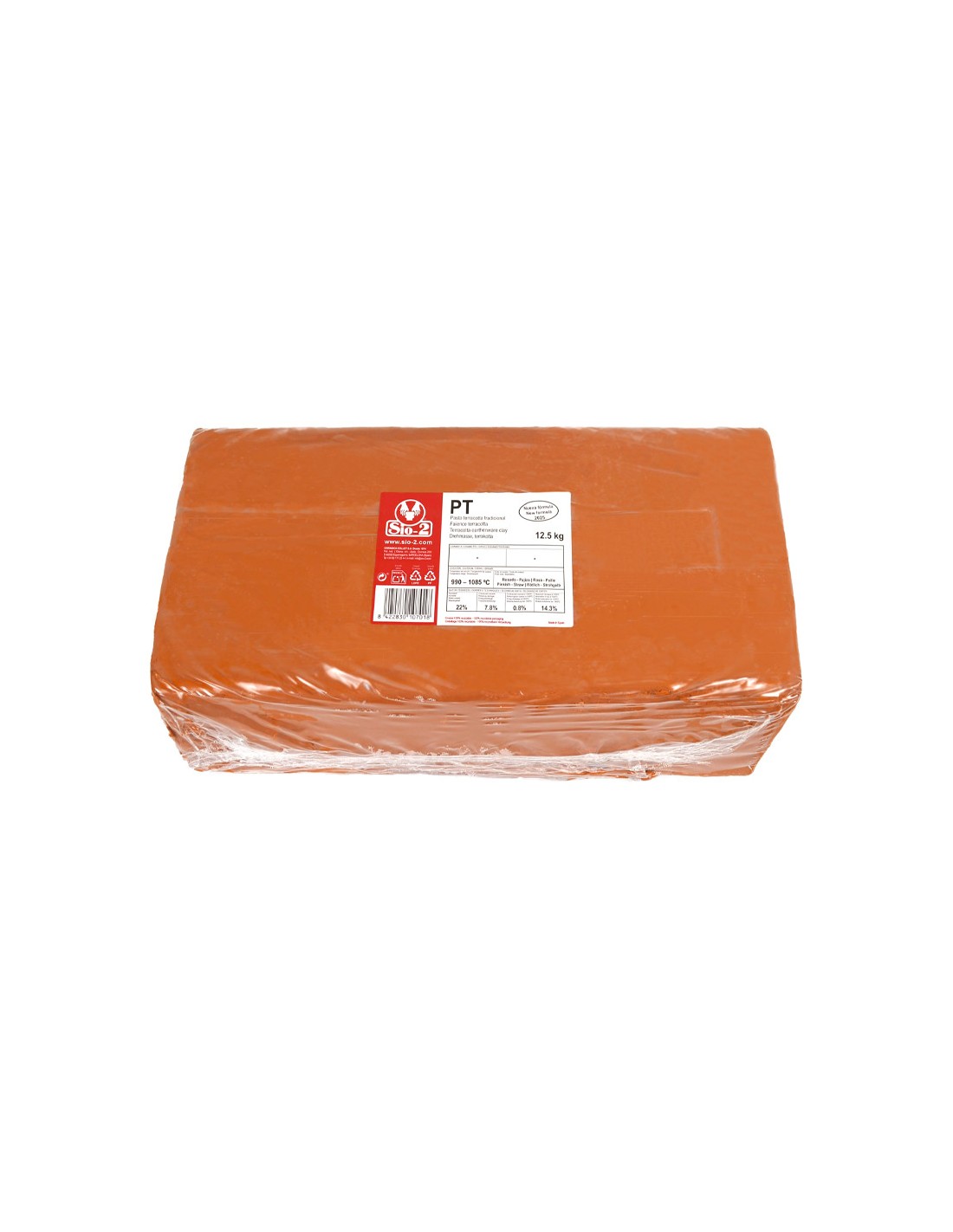 Sio-2 PT Terracotta impasto ceramico argilla rossa da esterno