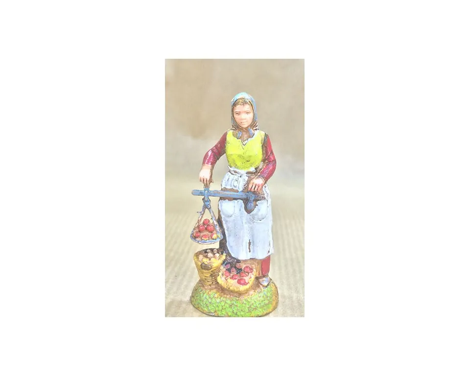 Ditta Montanini Landi 6025 Donna bilancia statuina presepe