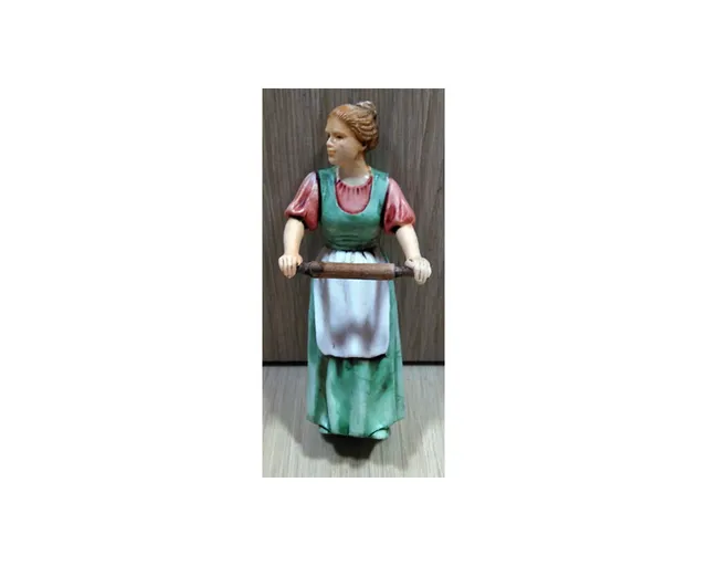 Ditta Montanini Gruppi Landi 0141-01B Donna Mattarello Presepe