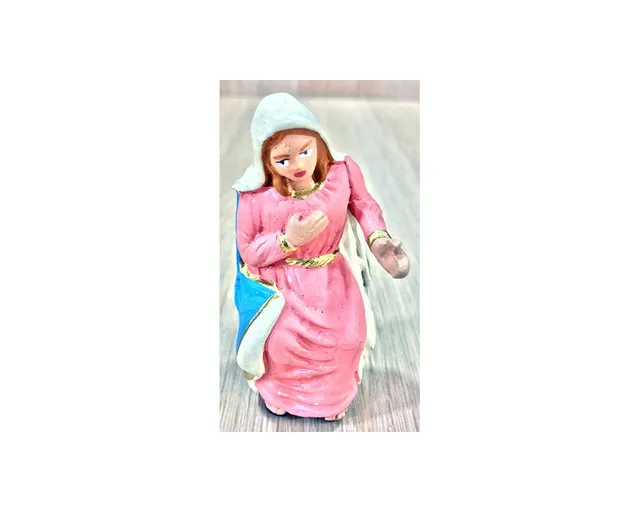 Ditta Montanini T7001 Madonna 7cm statuina terracotta presepe
