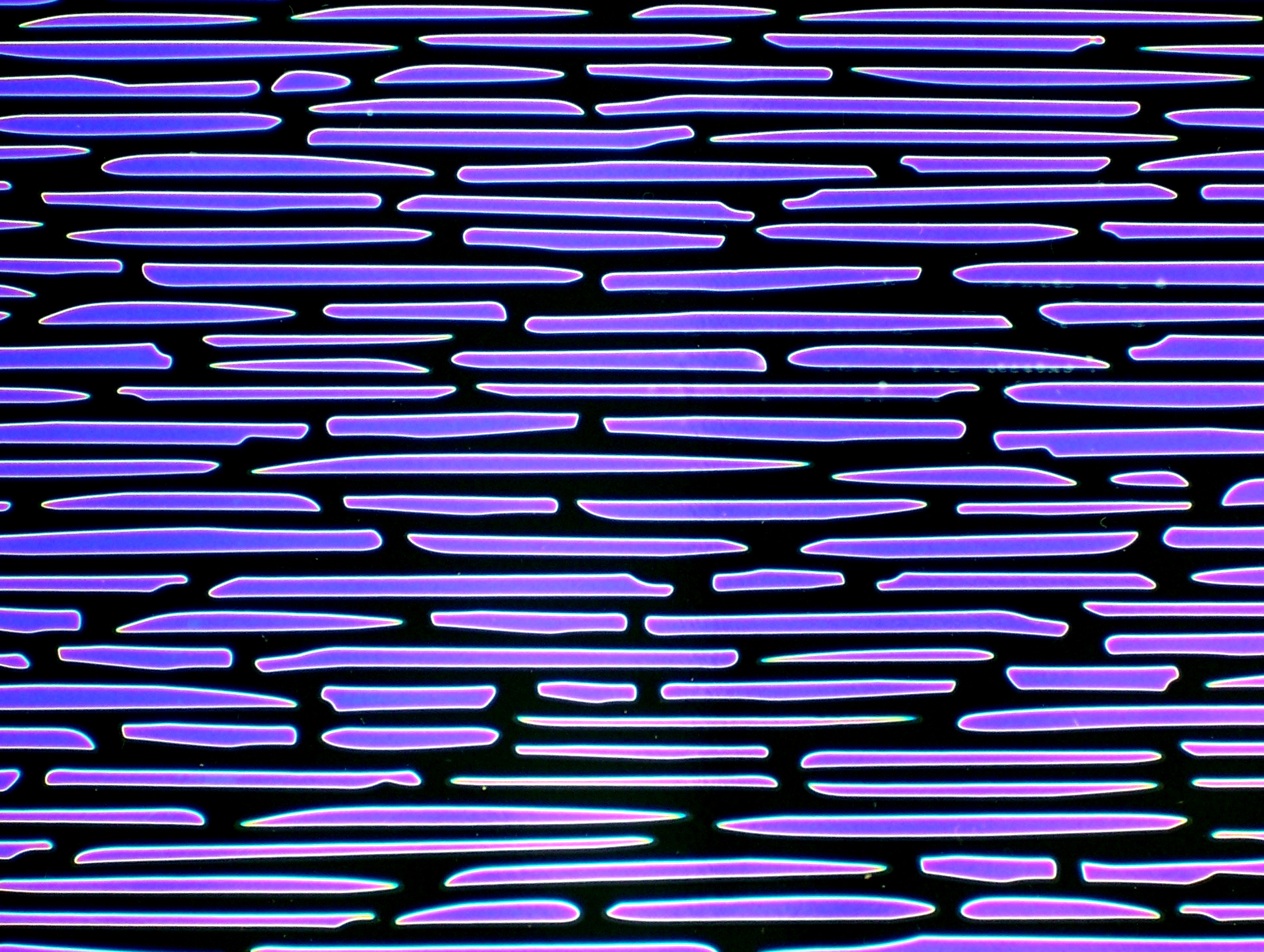 Cbs Borderline Dashes vetro dicroico verde magenta blu